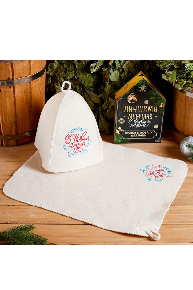 4350162- Набор банный «Настоящему мужчине» шапка и коврик
4350162- Набор банный «Настоящему мужчине» шапка и коврик