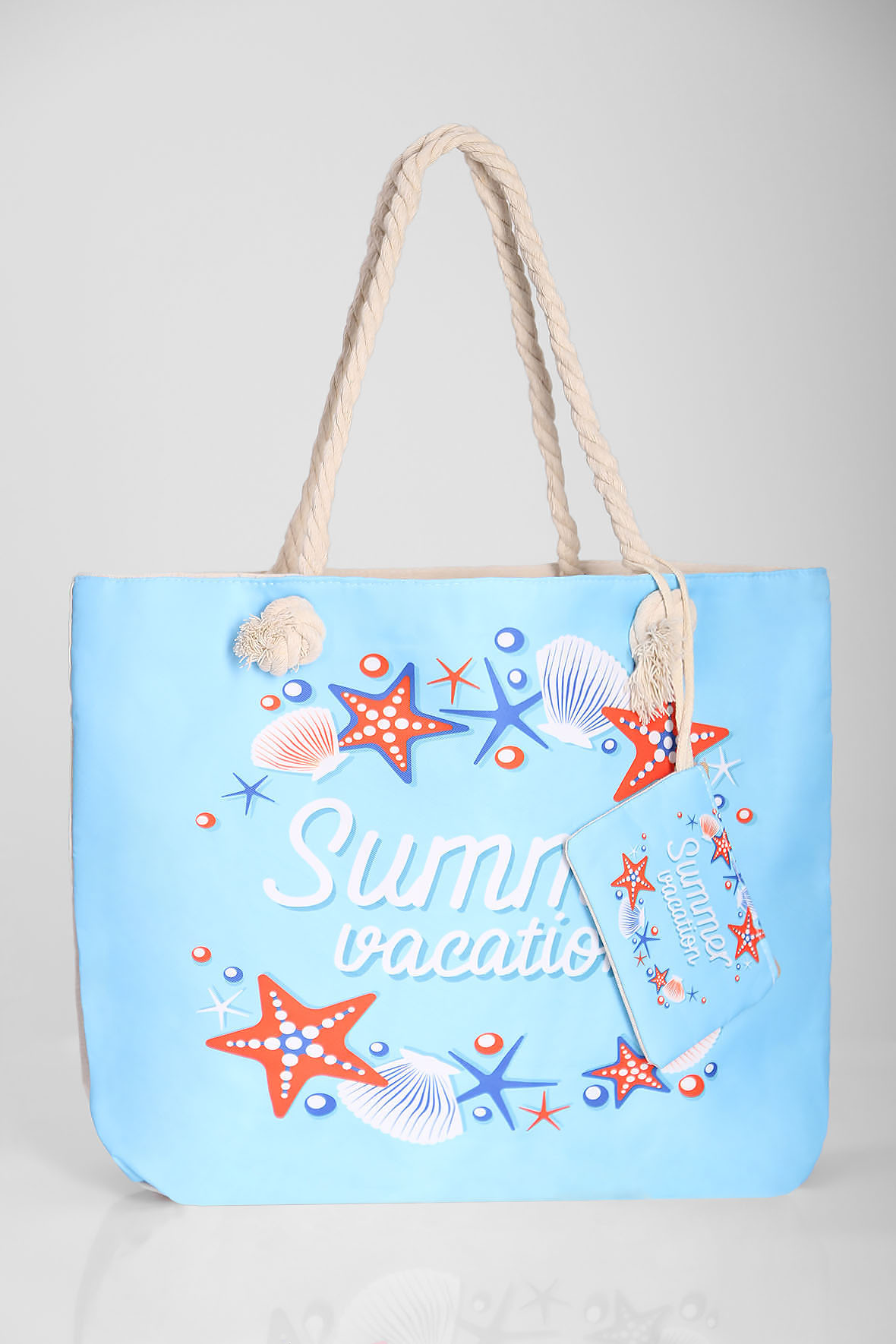 

СК-120 0734.С1 Сумка пляжная+ кошелек