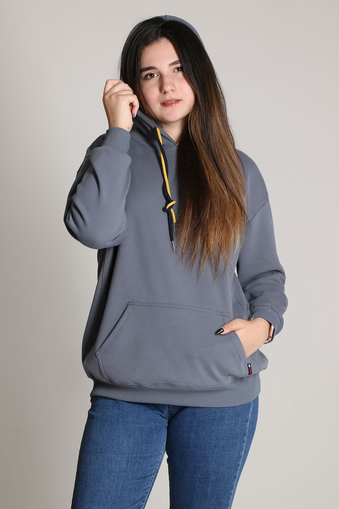 

К-38 3322.С2 Худи с капюшоном утепленное