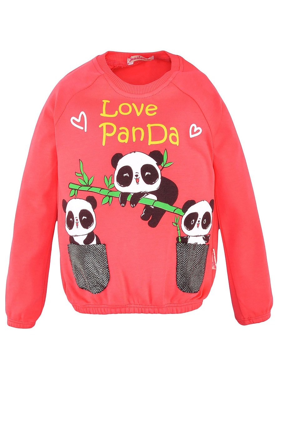 

Джемпер для девочки с пандами