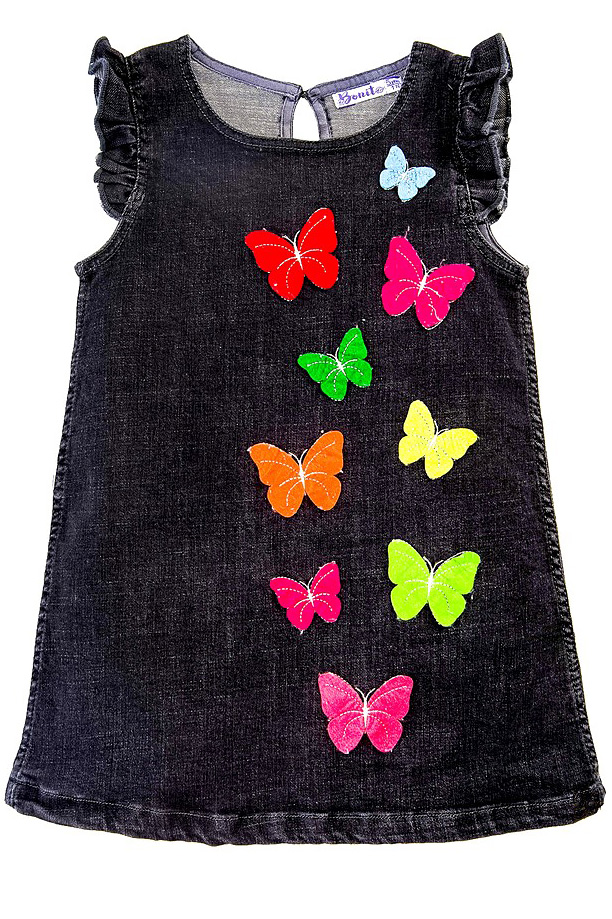 

Джинсовое платье для девочки