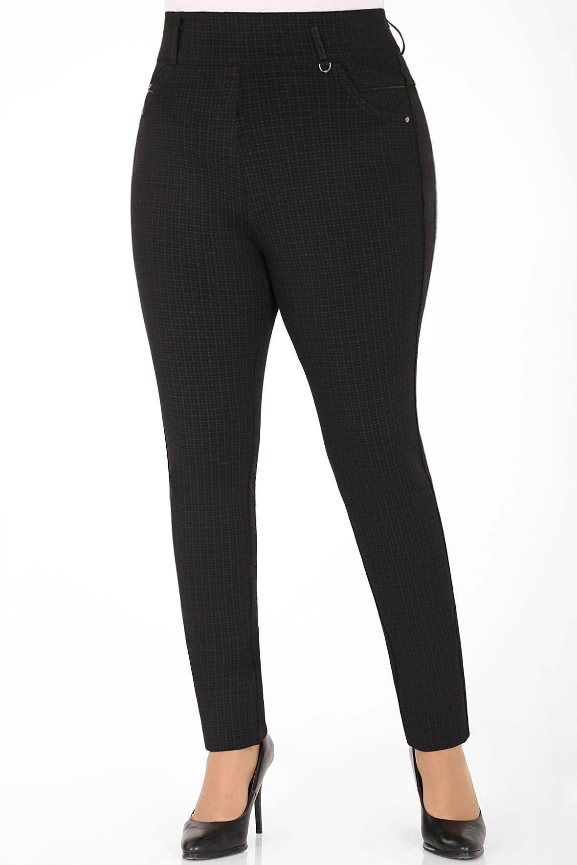 

Брюки женские черно-серые